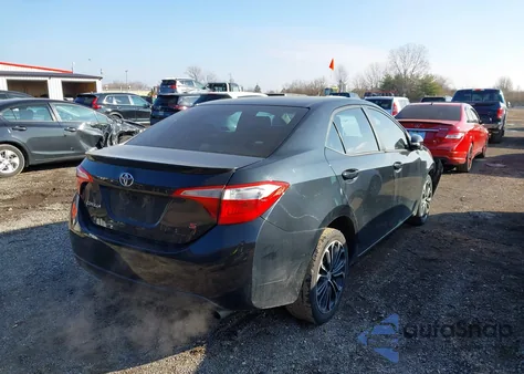 2015 Toyota Corolla S Plus z USA, uszkodzony, nr VIN 2T1BURHE7FC465231